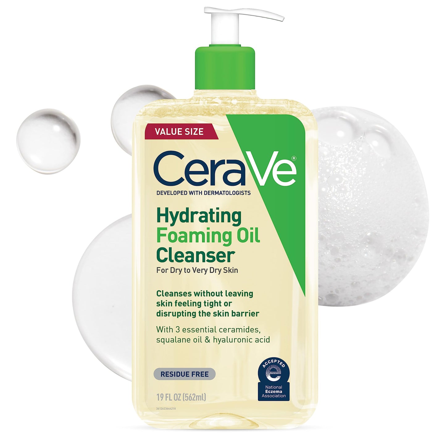 CERAVE HUILE MOUSSANTE HYDRANTANTE