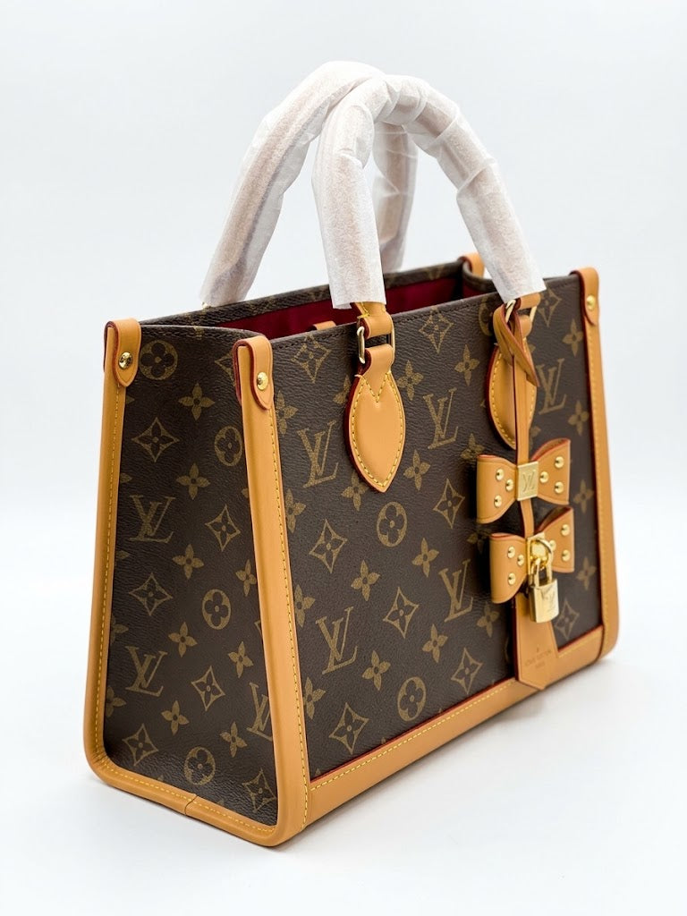 Sac à Main Élégant – Noir & Marron